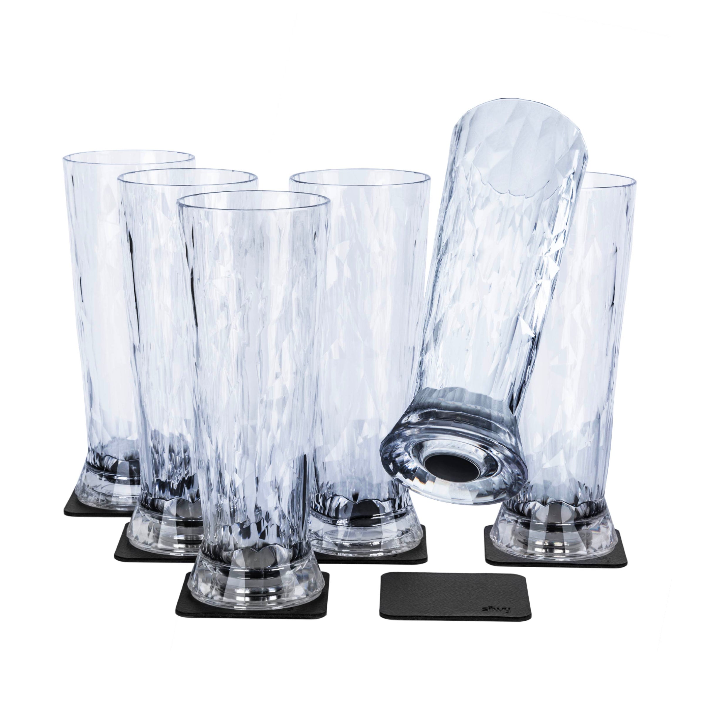 Set de 6 Pahare Magnetice Silwy® din Plastic - BERE