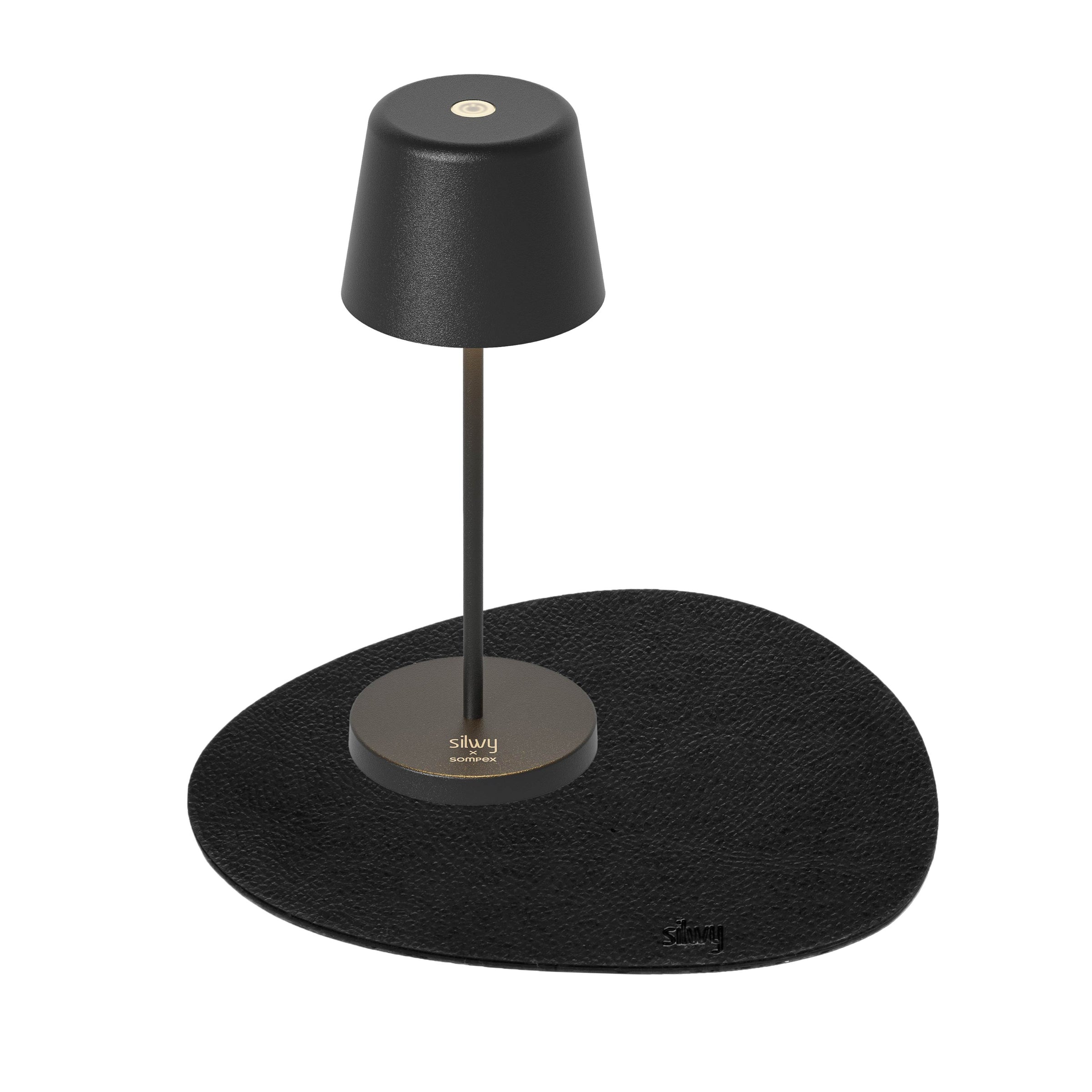 Lampă Magnetică Silwy® - MONACO BLACK, Covoraş inclus