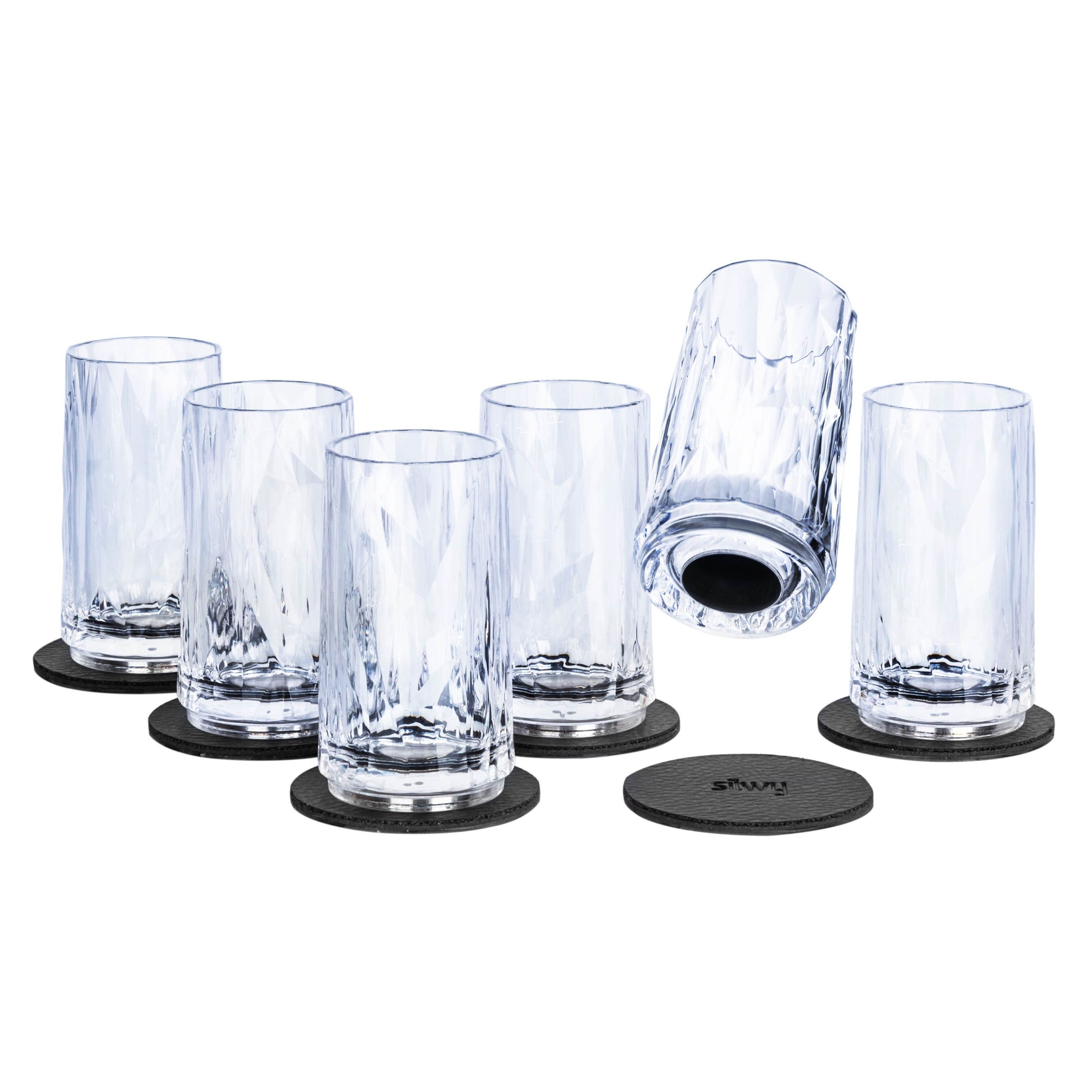 Set de 6 Pahare Magnetice Silwy® din Plastic - SHOTS