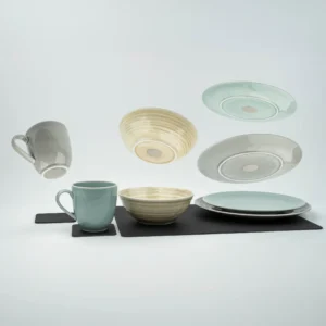 Set de Veselă Magnetică Silwy® din Porțelan – MIX & MATCH