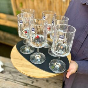 Set Pahare Magnetice Silwy® - VIN 0.3L + Covoraş din Nano-gel - Mare